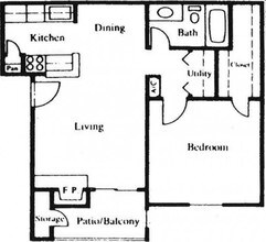 Unit 604 floor plan